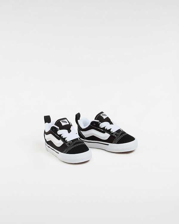 Kids' Vans Knu Skool (1-4 Years) Sneakers Black Malaysia | VN1824963