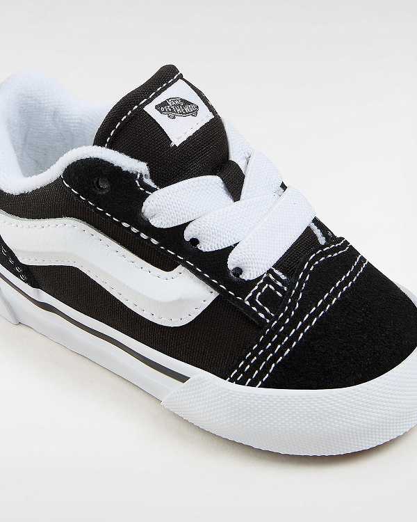 Kids' Vans Knu Skool (1-4 Years) Sneakers Black Malaysia | VN1824963