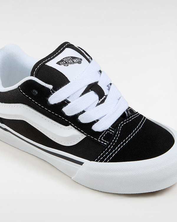 Kids' Vans Knu Skool (4-8 Years) Sneakers Black Malaysia | VN0872354