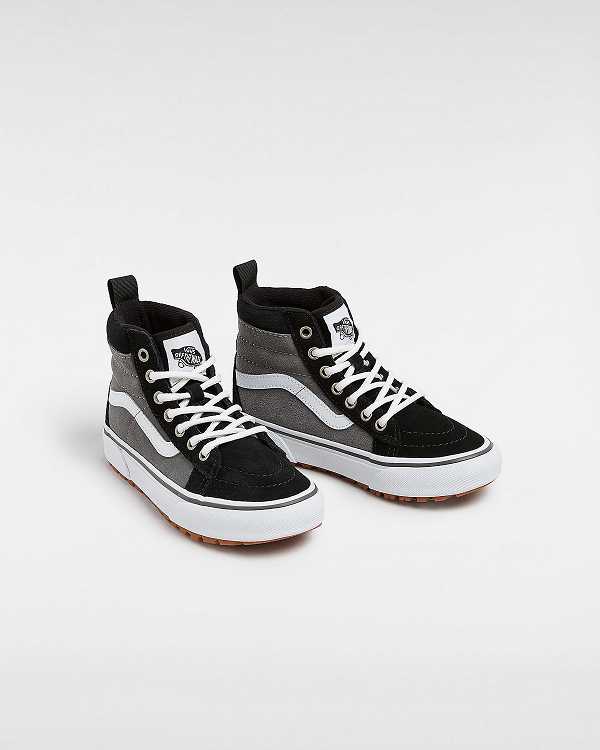 Kids' Vans MTE Sk8-Hi (4-8 Years) Sneakers Black / Grey Malaysia | VN2678041