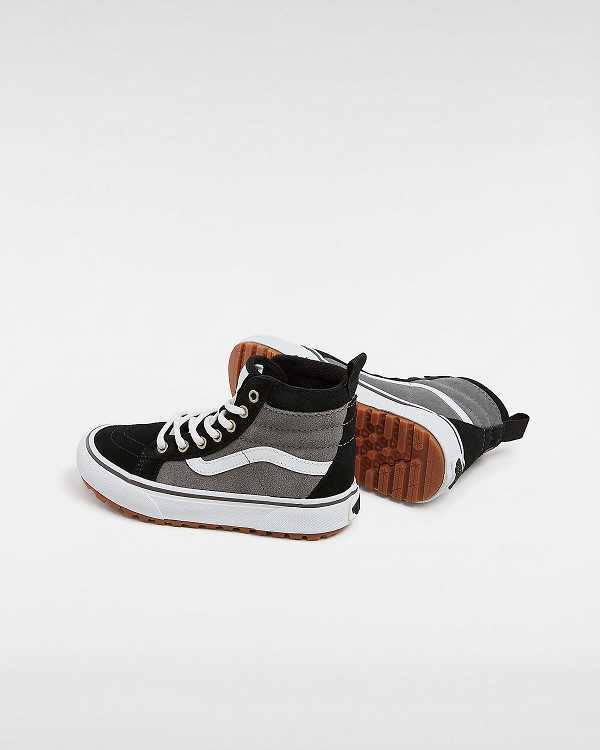 Kids' Vans MTE Sk8-Hi (4-8 Years) Sneakers Black / Grey Malaysia | VN2678041