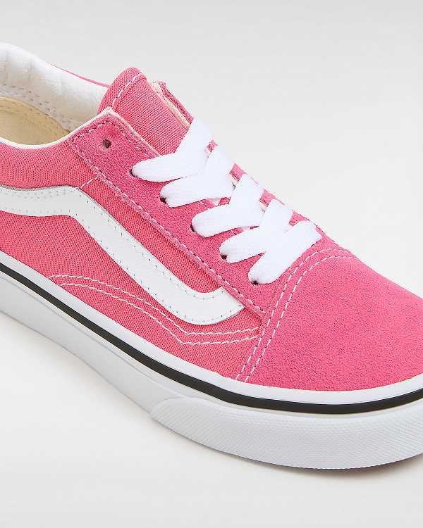 Kids' Vans Old Skool (4-8 Years) Sneakers Pink Malaysia | VN9620157