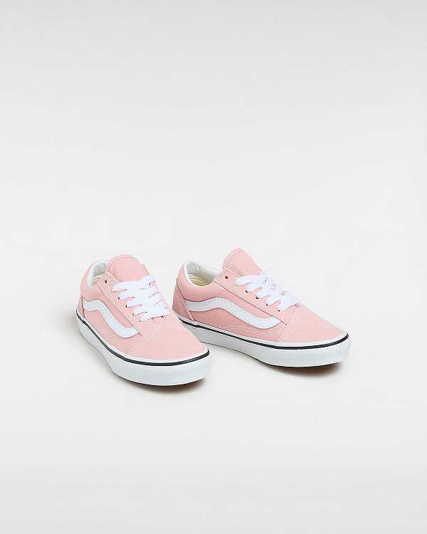 Kids' Vans Old Skool (4-8 Years) Sneakers Pink Malaysia | VN4692751