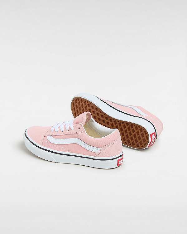 Kids' Vans Old Skool (4-8 Years) Sneakers Pink Malaysia | VN4692751