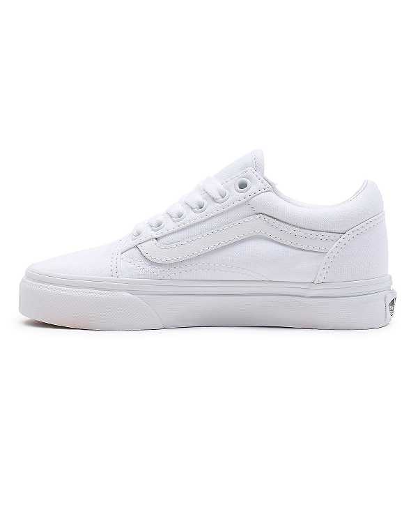 Kids' Vans Old Skool (4-8 Years) Sneakers White Malaysia | VN8579134