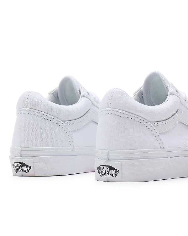 Kids' Vans Old Skool (4-8 Years) Sneakers White Malaysia | VN8579134