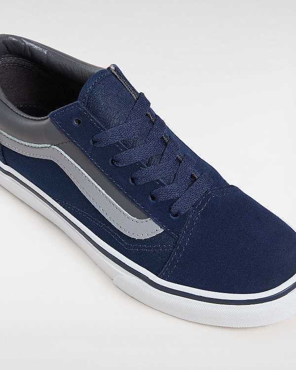 Kids' Vans Old Skool (8-14 Years) Sneakers Blue Malaysia | VN2175840