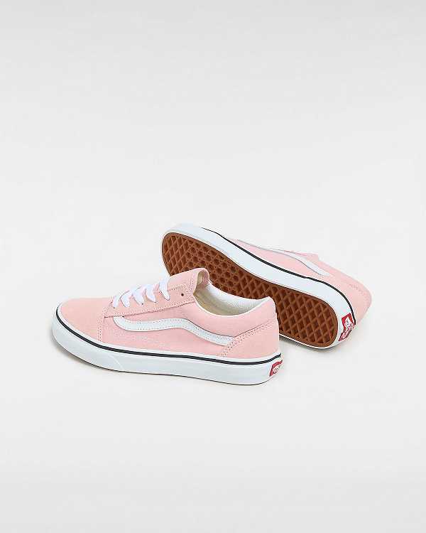 Kids' Vans Old Skool (8-14 Years) Sneakers Pink Malaysia | VN6385291