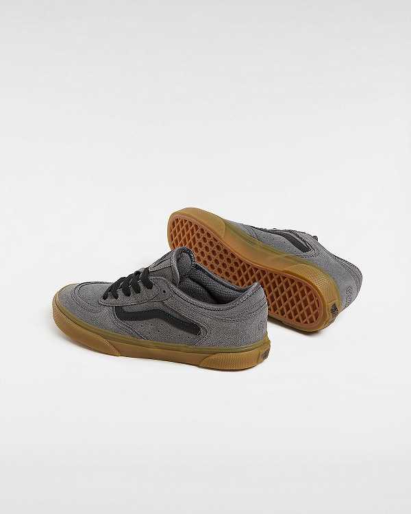 Kids' Vans Rowley Classic (8-14 Years) Sneakers Grey Malaysia | VN3568719