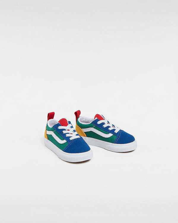 Kids' Vans Yacht Club Old Skool Elastic Lace (1-4 years) Sneakers Multicolor Malaysia | VN1374820