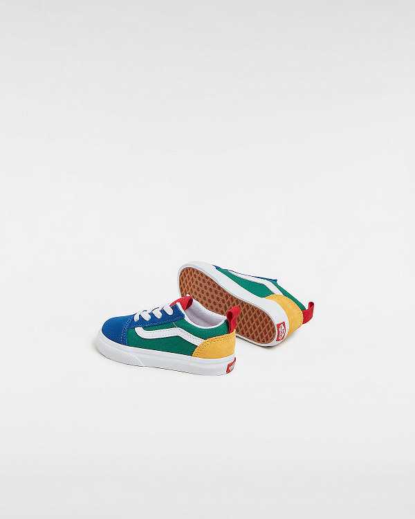 Kids' Vans Yacht Club Old Skool Elastic Lace (1-4 years) Sneakers Multicolor Malaysia | VN1374820