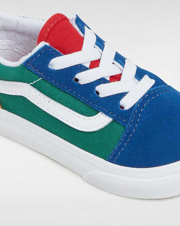 Kids' Vans Yacht Club Old Skool Elastic Lace (1-4 years) Sneakers Multicolor Malaysia | VN1374820