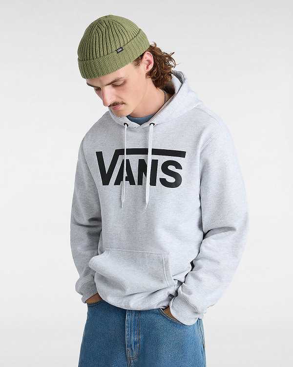 Men Vans Arched Hoodie Grey Malaysia | VN3821674