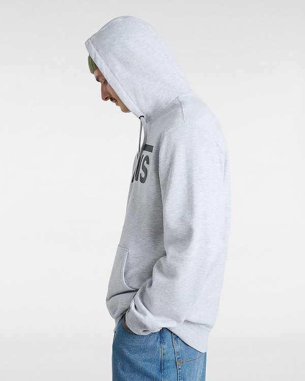 Men Vans Arched Hoodie Grey Malaysia | VN3821674