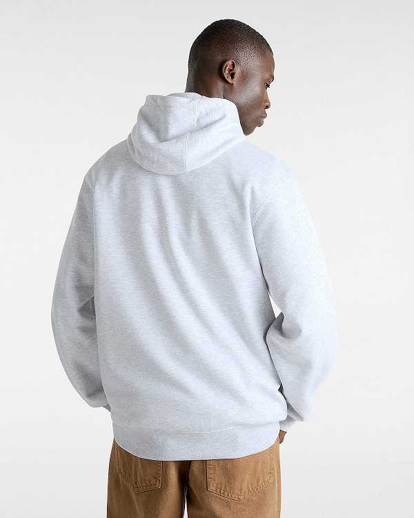 Men Vans Arched Hoodie Grey Malaysia | VN6793241