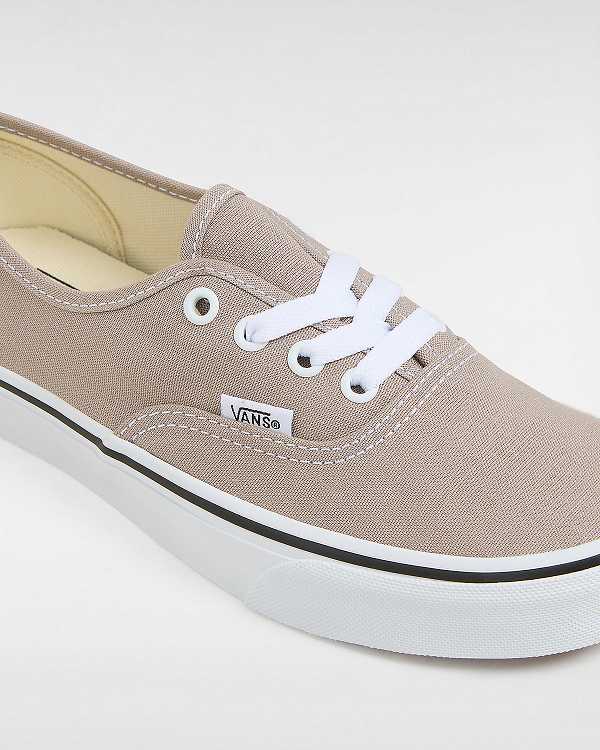 Men Vans Authentic Sneakers Beige Malaysia | VN0576831