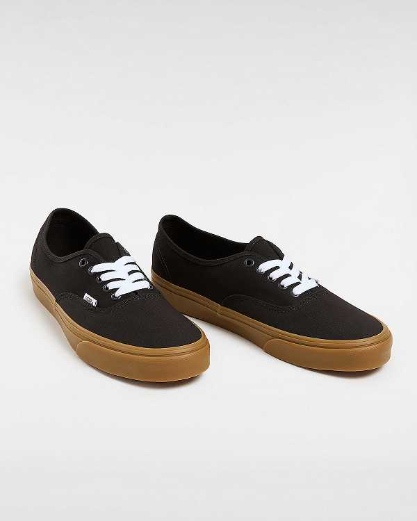 Men Vans Authentic Sneakers Black Malaysia | VN6175843