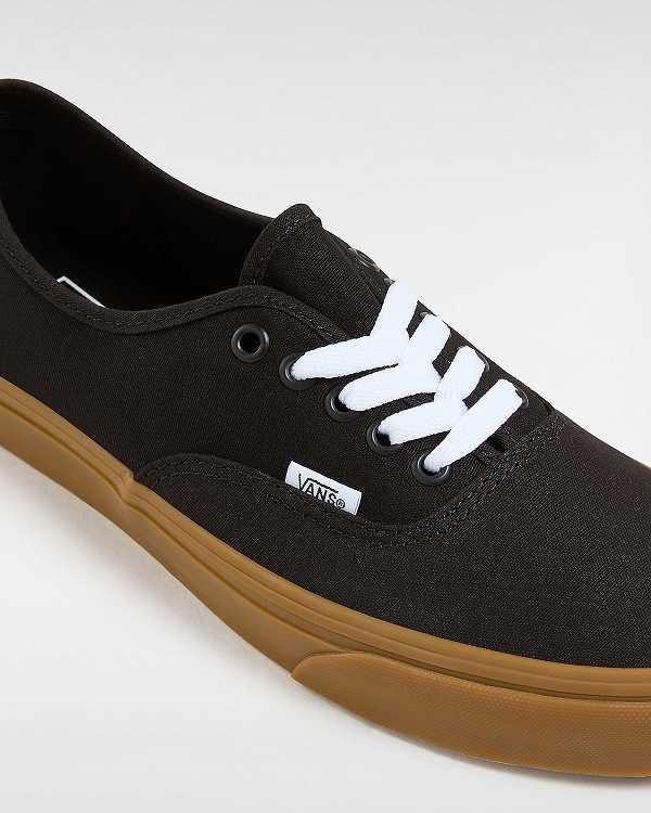 Men Vans Authentic Sneakers Black Malaysia | VN6175843