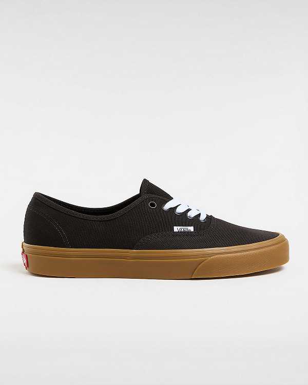 Men Vans Authentic Sneakers Black Malaysia | VN6175843