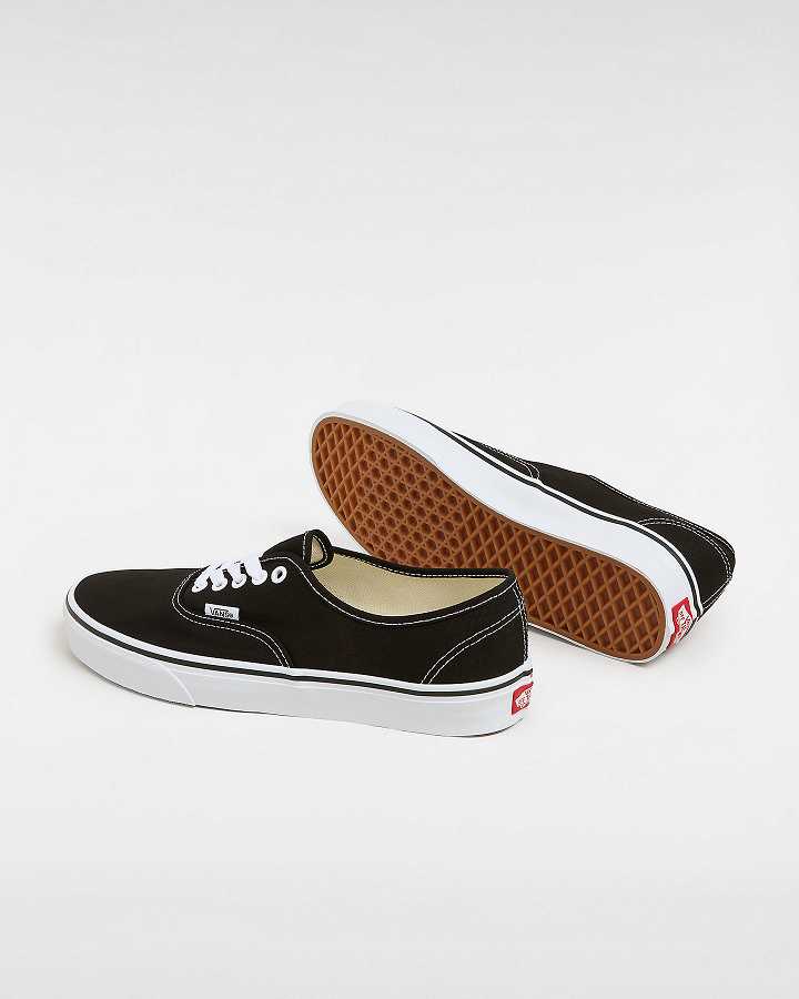 Men Vans Authentic Sneakers Black Malaysia | VN9530678