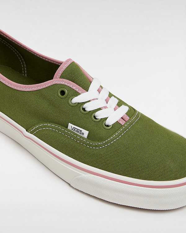 Men Vans Authentic Sneakers Green Malaysia | VN5612379