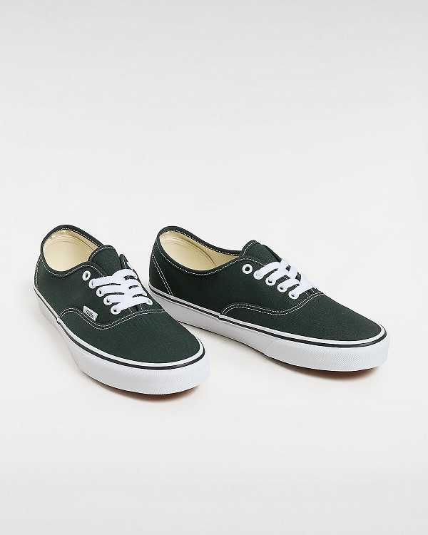 Men Vans Authentic Sneakers Green Malaysia | VN8905261