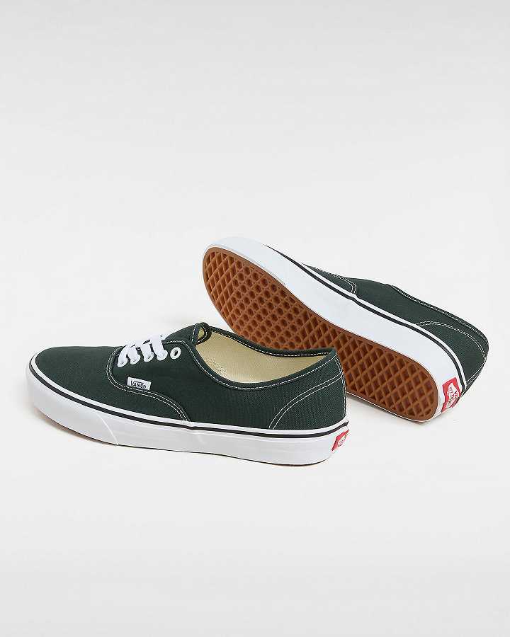 Men Vans Authentic Sneakers Green Malaysia | VN8905261