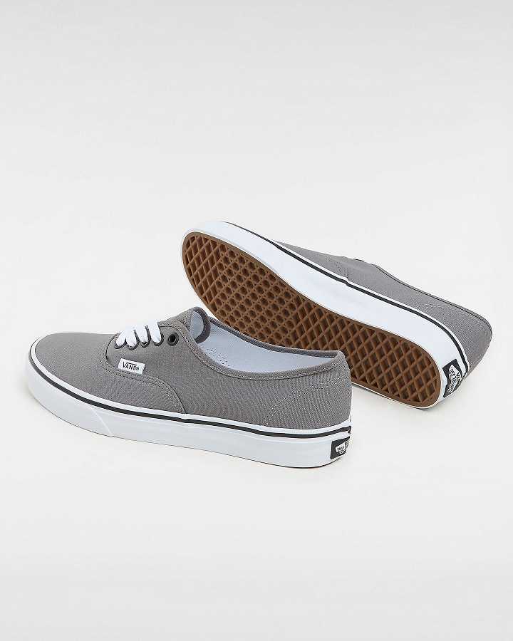 Men Vans Authentic Sneakers Grey Malaysia | VN2683074