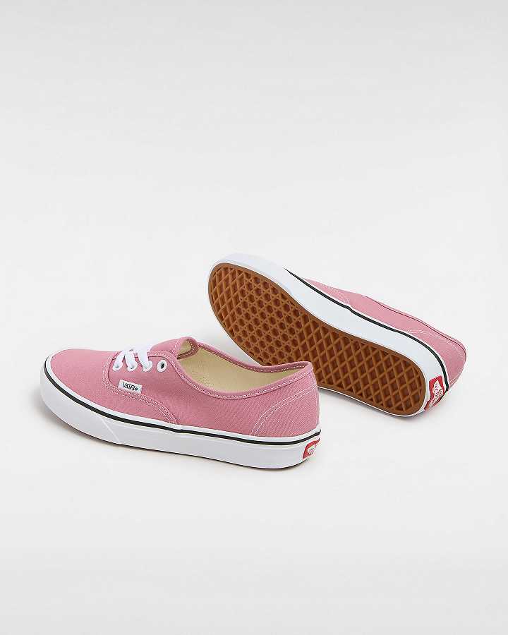 Men Vans Authentic Sneakers Pink Malaysia | VN2985371