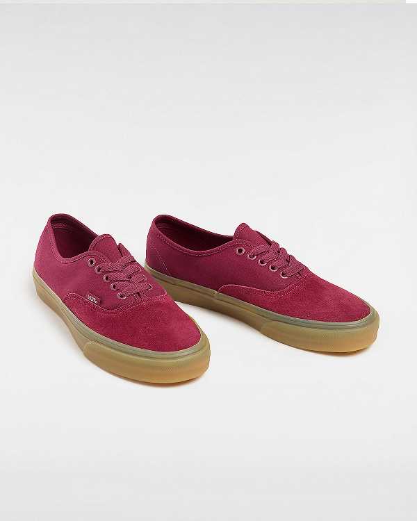 Men Vans Authentic Sneakers Red Malaysia | VN0419658