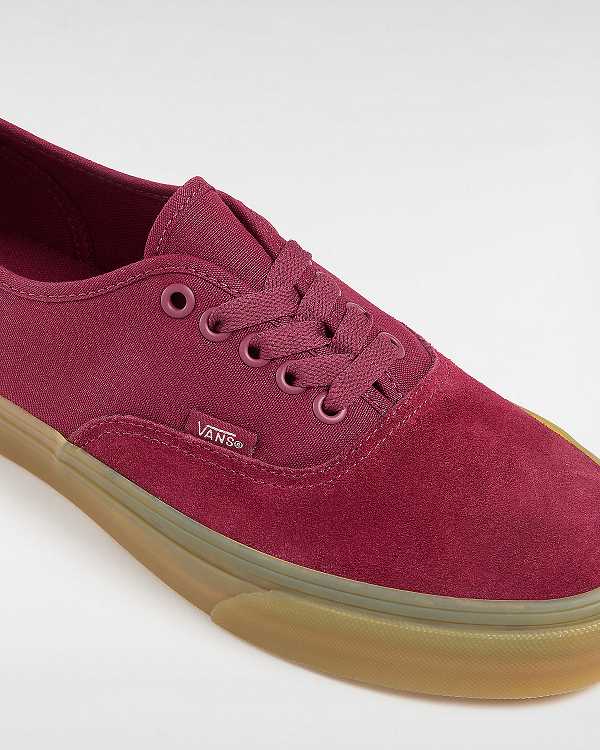 Men Vans Authentic Sneakers Red Malaysia | VN0419658