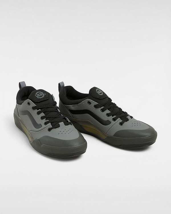 Men Vans BMX Peak Sneakers Grey Malaysia | VN4582173