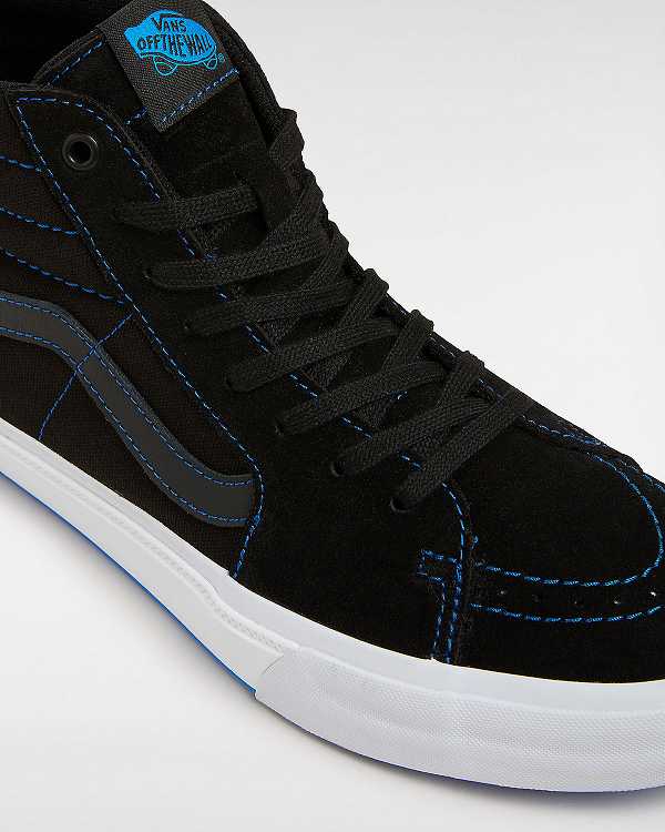 Men Vans BMX Sk8-Hi Sneakers Black Malaysia | VN0513247