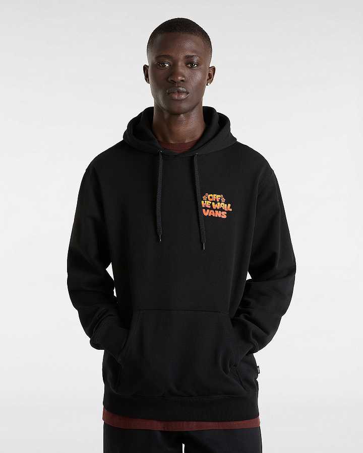 Men Vans Bouya Hoodie Black Malaysia | VN0846351