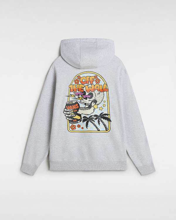 Men Vans Bouya Hoodie Grey Malaysia | VN4082519