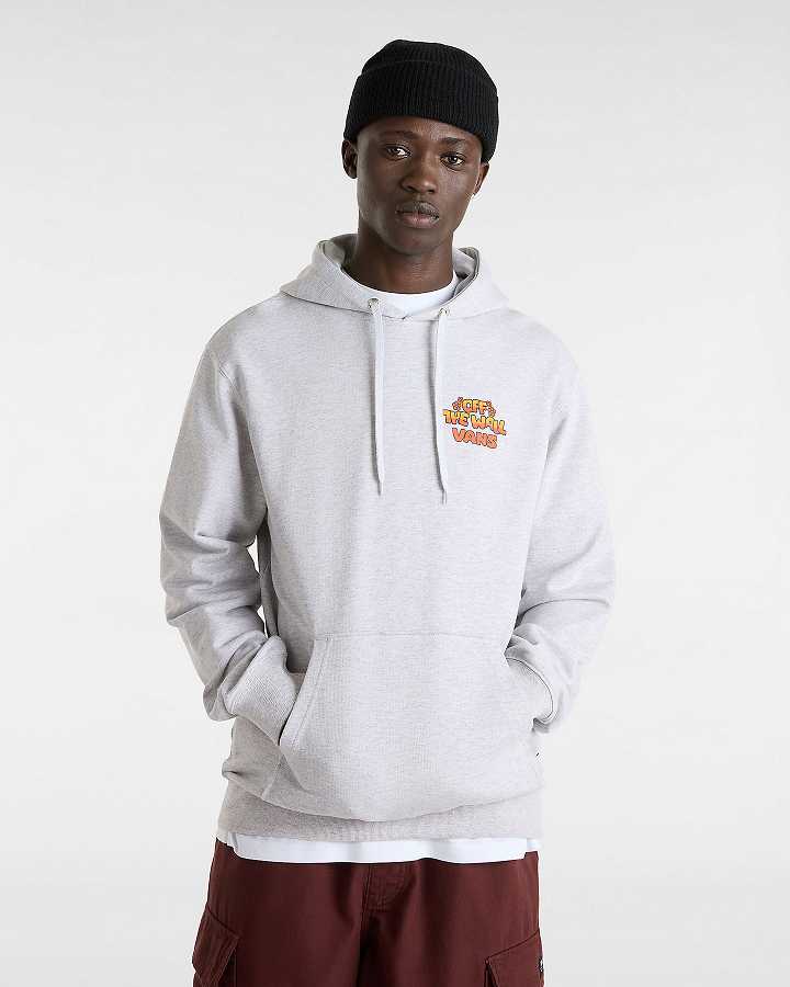 Men Vans Bouya Hoodie Grey Malaysia | VN4082519