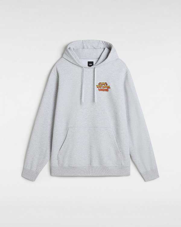 Men Vans Bouya Hoodie Grey Malaysia | VN4082519