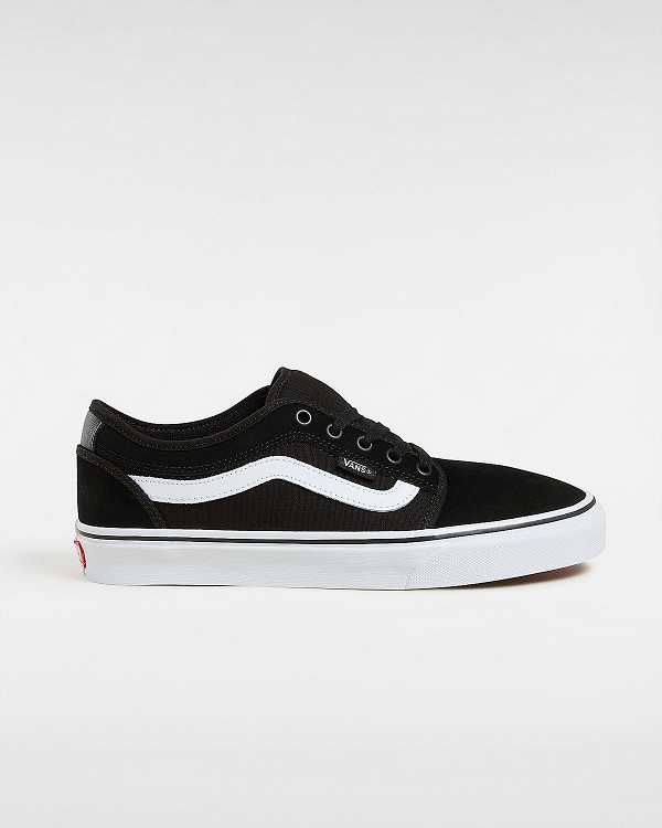 Men Vans Chukka Low Sidestripe Skate Shoes Black Malaysia | VN5731468