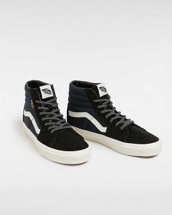 Men Vans Colour Theory Sk8-Hi Skate Shoes Blue Malaysia | VN0516748