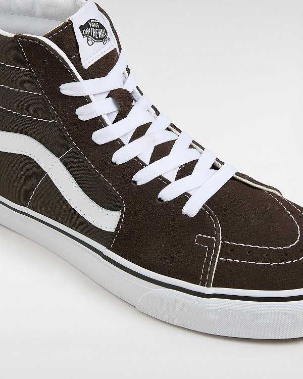 Men Vans Colour Theory Sk8-Hi Sneakers Brown Malaysia | VN1827359