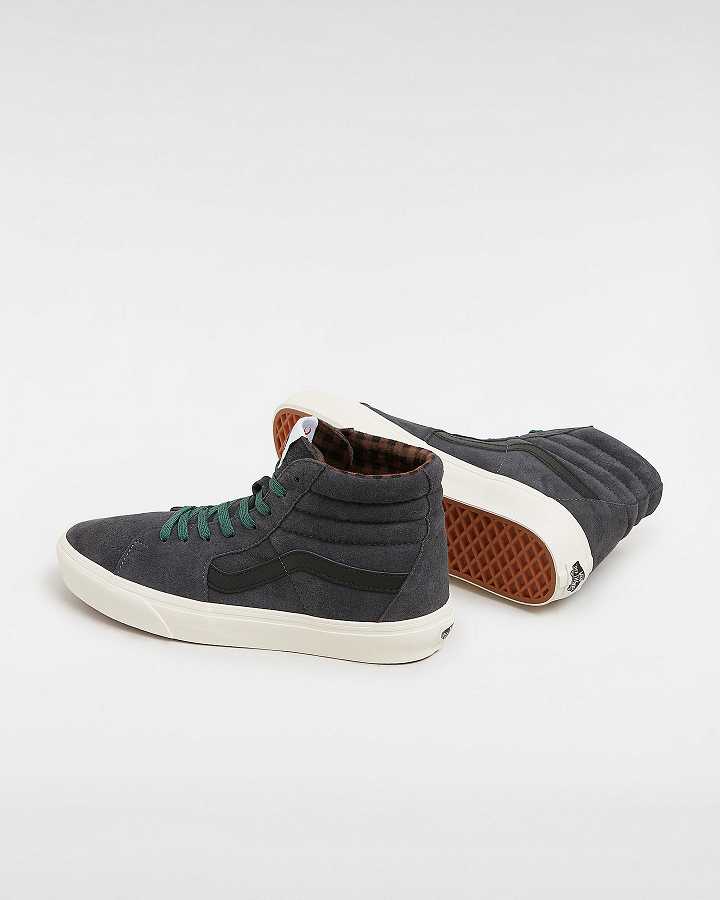 Men Vans Colour Theory Sk8-Hi Sneakers Grey Malaysia | VN7630851