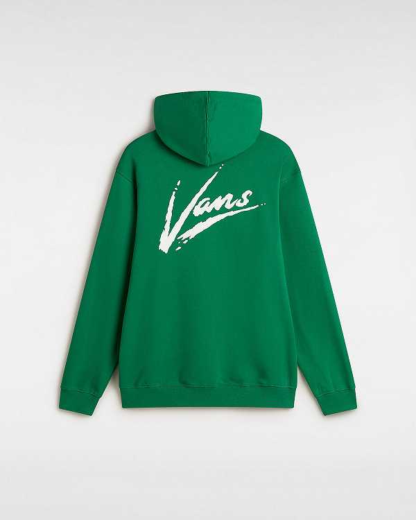 Men Vans Dettori Loose Hoodie Green Malaysia | VN3801724