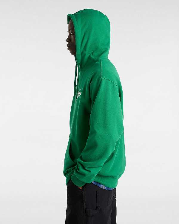 Men Vans Dettori Loose Hoodie Green Malaysia | VN3801724