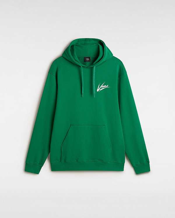 Men Vans Dettori Loose Hoodie Green Malaysia | VN3801724