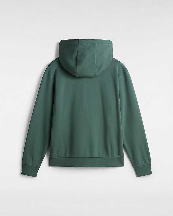 Men Vans Essential Relaxed Hoodie Green Malaysia | VN4298016