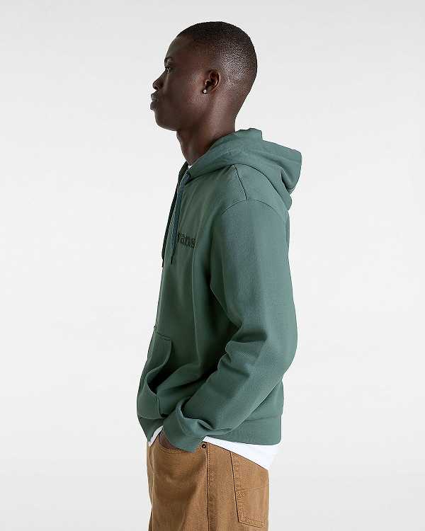 Men Vans Essential Relaxed Hoodie Green Malaysia | VN4298016