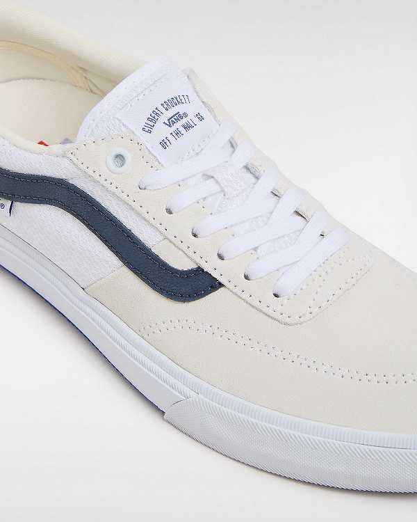 Men Vans Gilbert Crockett Skate Shoes Beige Malaysia | VN9532467