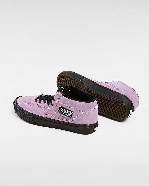 Men Vans Half Cab Skate Shoes Purple Malaysia | VN9310578