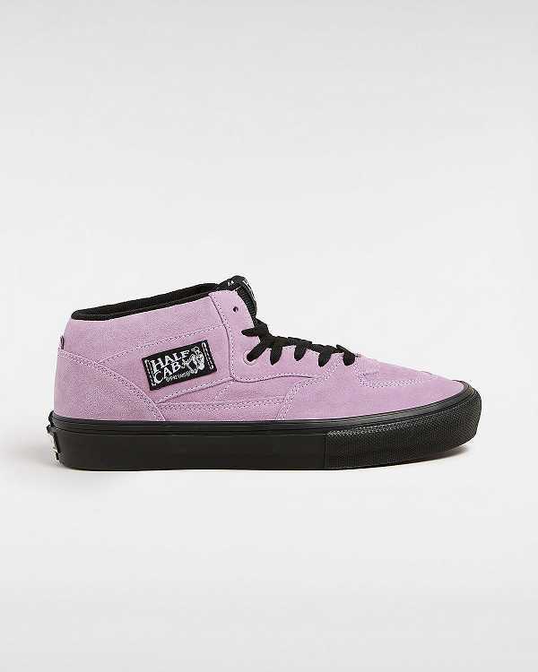 Men Vans Half Cab Skate Shoes Purple Malaysia | VN9310578