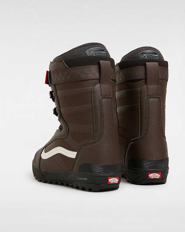 Men Vans Hi-Standard Pro X Jill Perkins MTE Snowboard Boots Black / Brown Malaysia | VN3927605